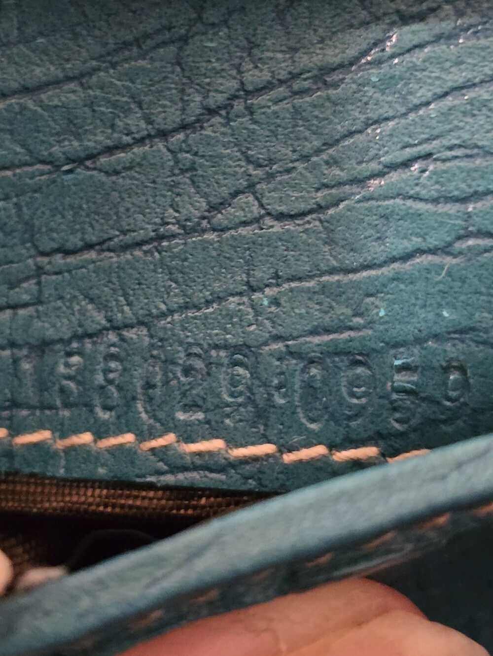Bundle For Glt9923 Gucci GG Canvas Horsebit compact wallet W Turquoise Leather - Picture 9 of 16